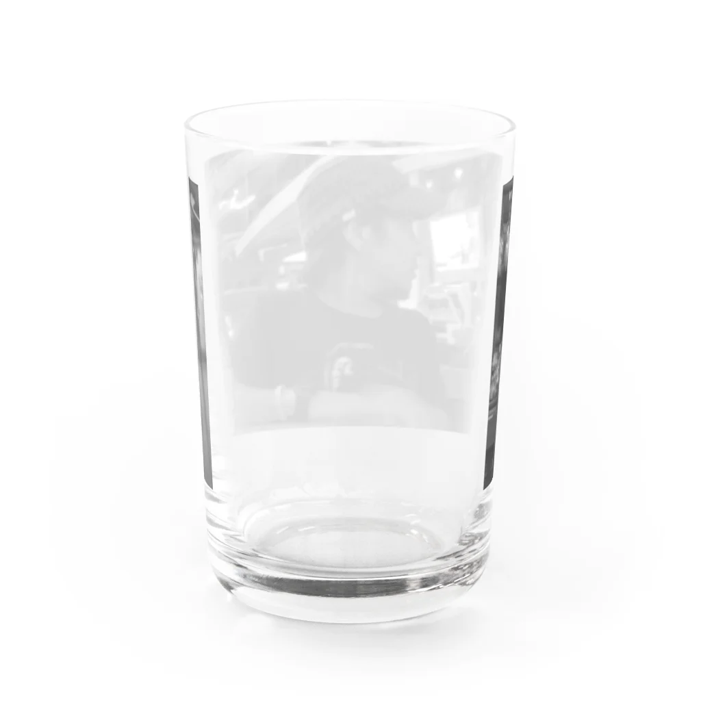 はらけんの振り向くはらけん Water Glass :back