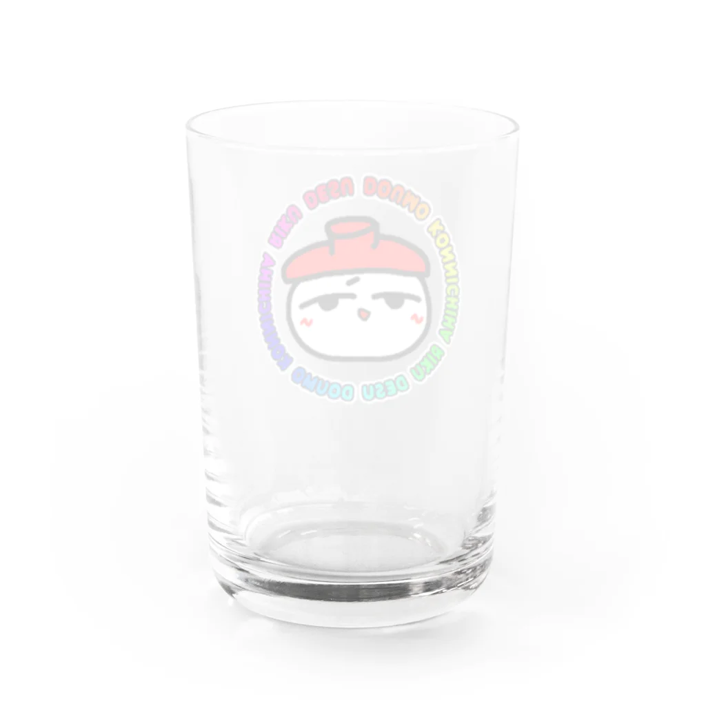 陸のどうもこんにちは陸です。 Water Glass :back