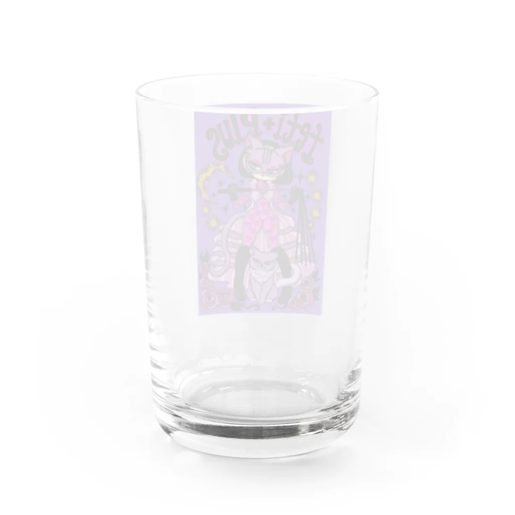 fetiplusのフェチプラスオリジナルグッズ(カラフルコスチューム) Water Glass :back