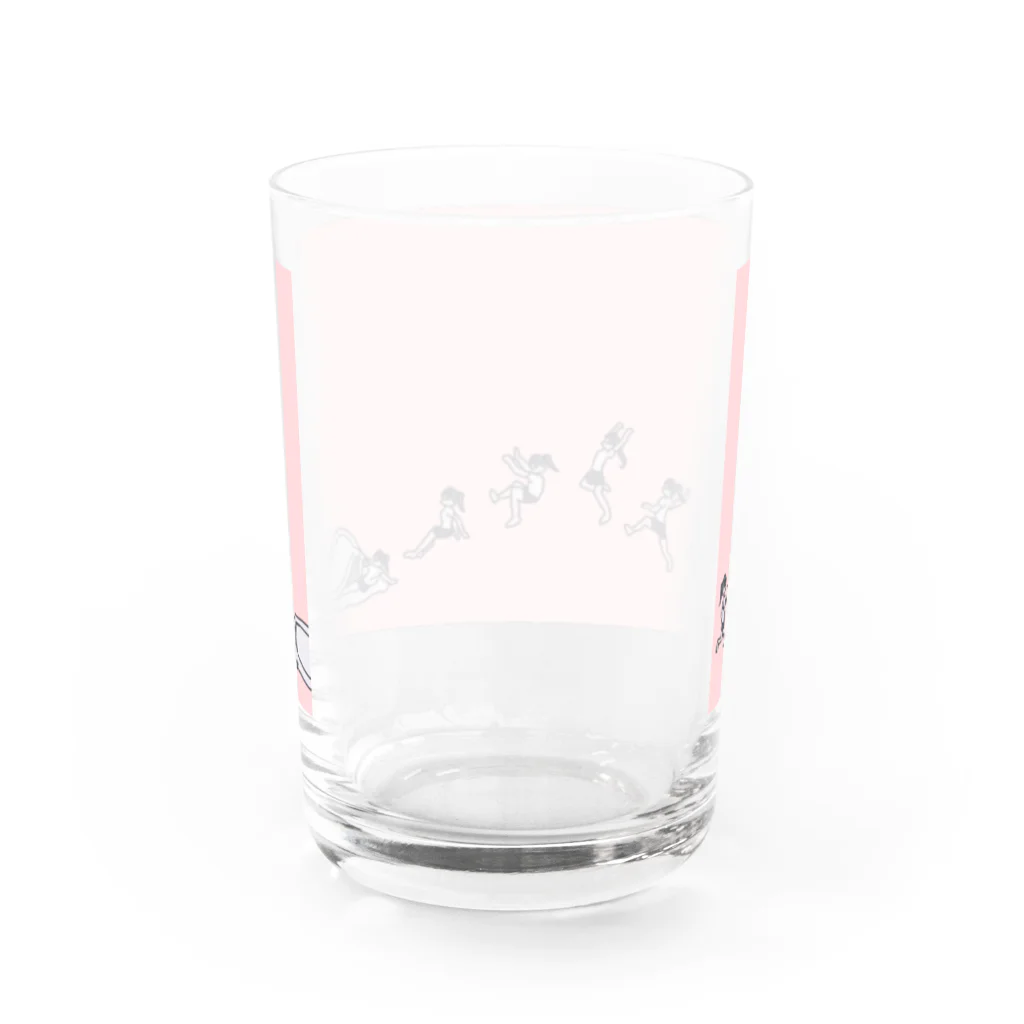 どろりのアクロバティック就寝 Water Glass :back