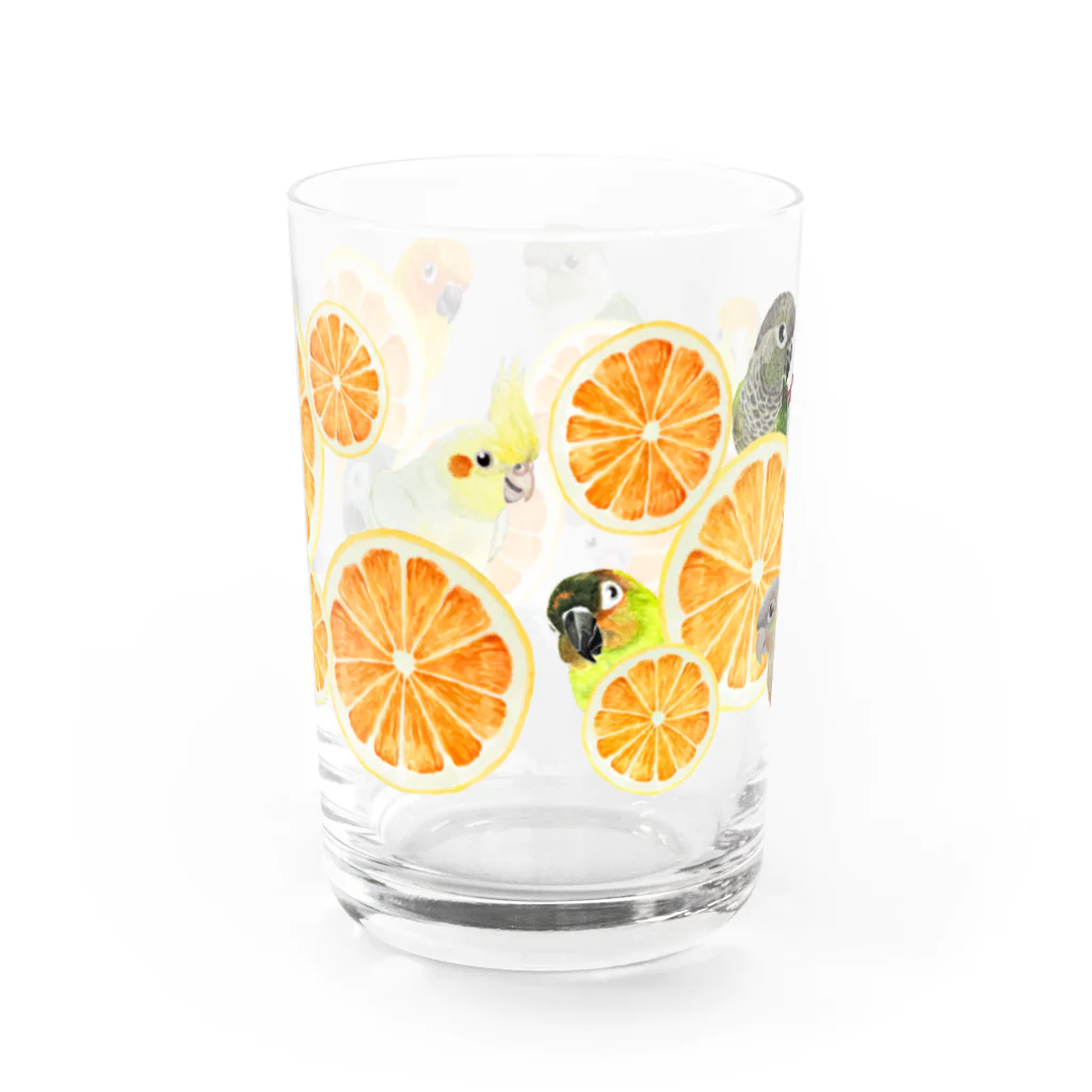 mariechan_koboの060 Citrus Hide and Seek Water Glass :back