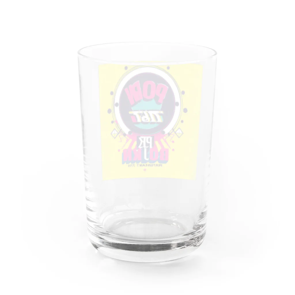 スバルSUZURI店のPING Water Glass :back