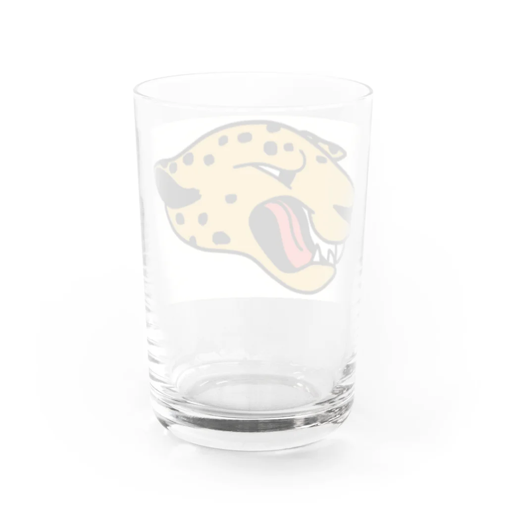 雷神xenoのジャガーのハッチ君 Water Glass :back