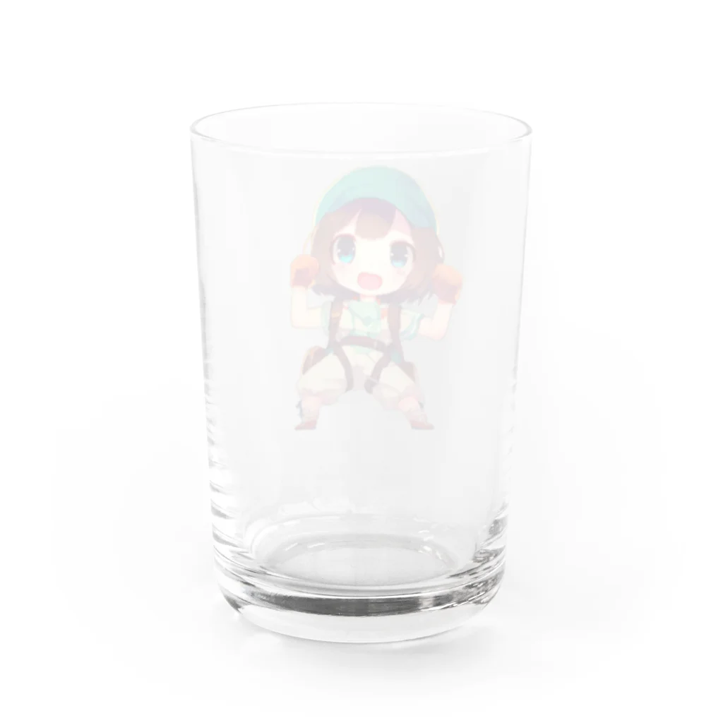 スバルSUZURI店のクライム Water Glass :back