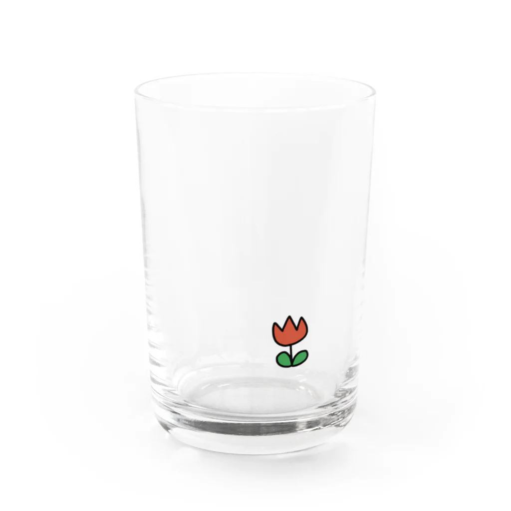 UNDERSON STOREのチューリップ Water Glass :back