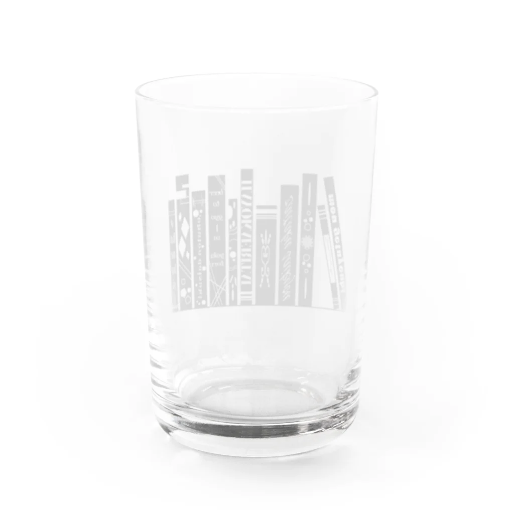 みなのせかいのよく見ると怠惰な本棚 Water Glass :back