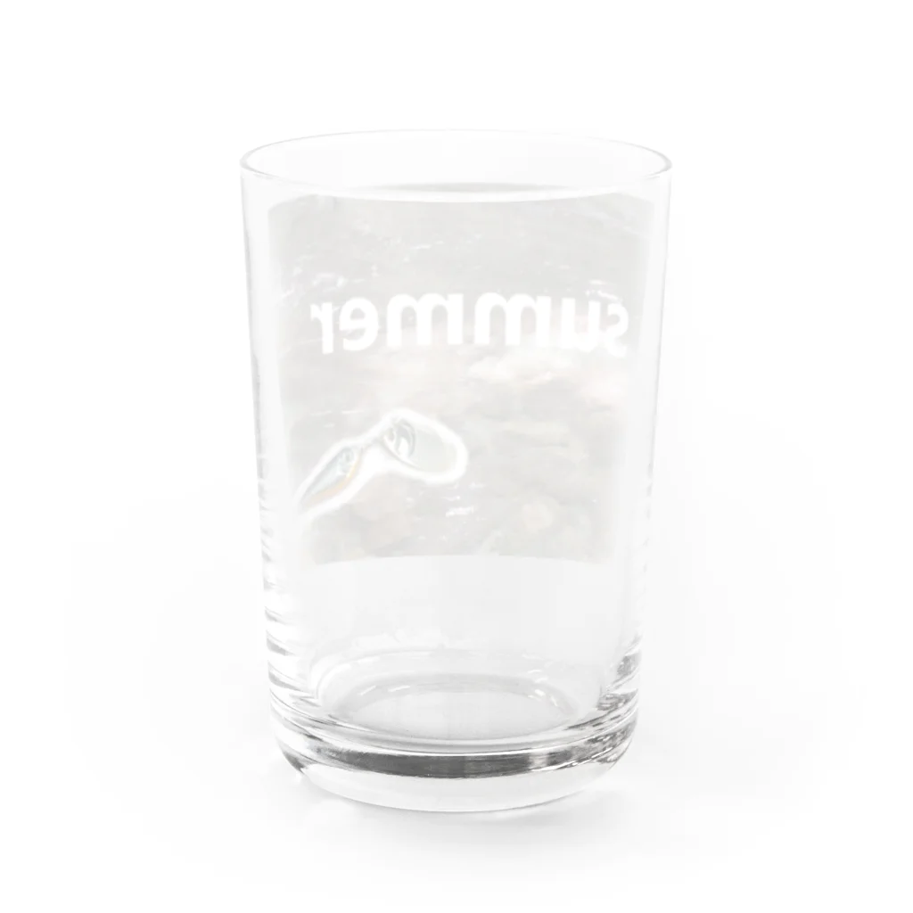 ♡BE HAPPY♡の夏！ Water Glass :back