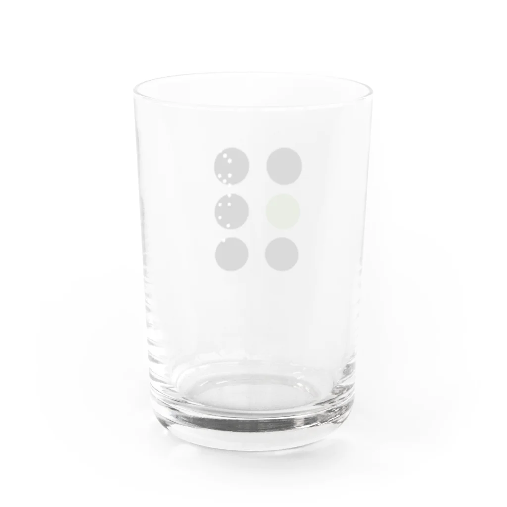 k_brushのモノ。-Dice- Water Glass :back