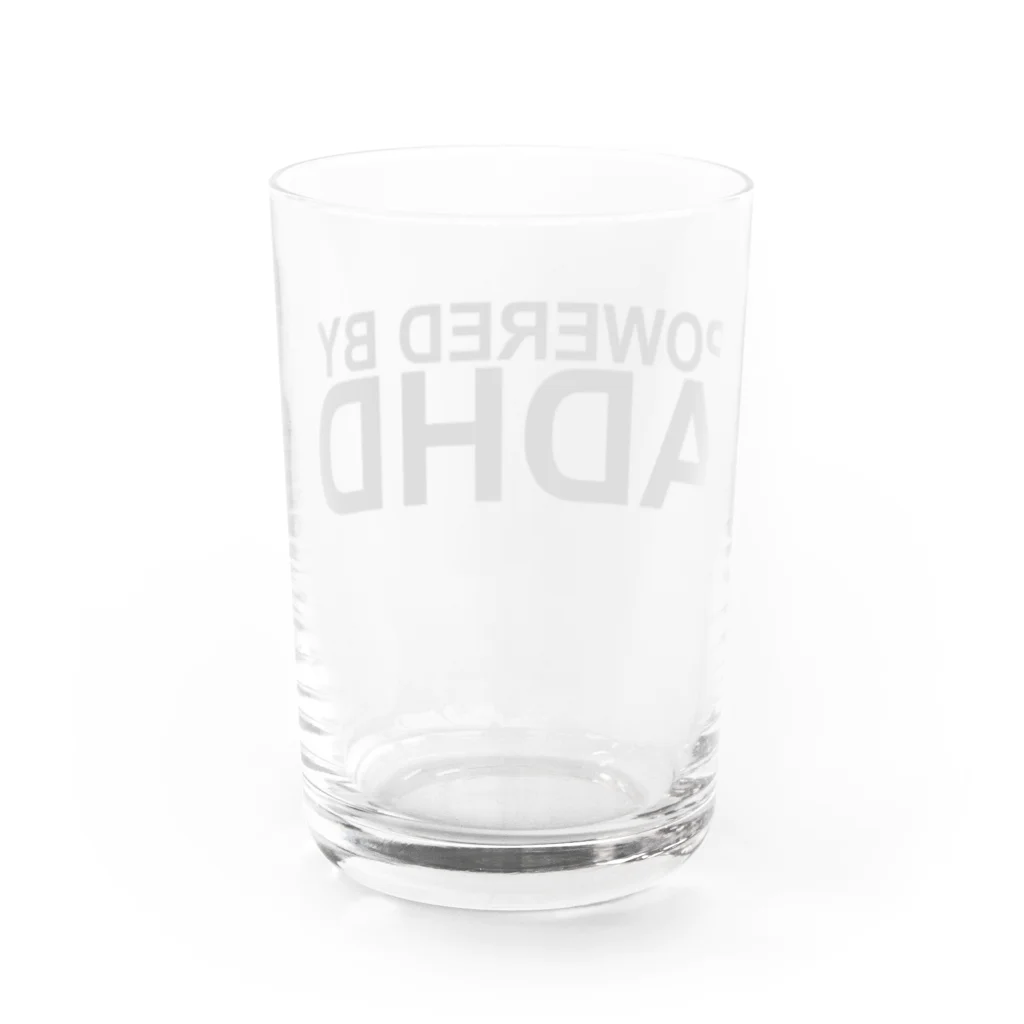 SensiSense センシセンスのPowered by ADHD Water Glass :back