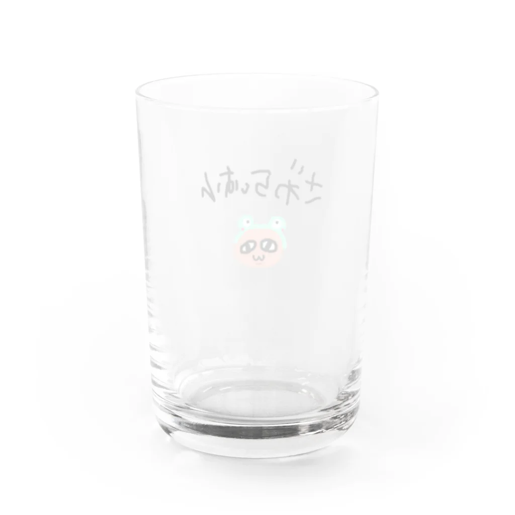 ざわライオンのざわライオン Water Glass :back