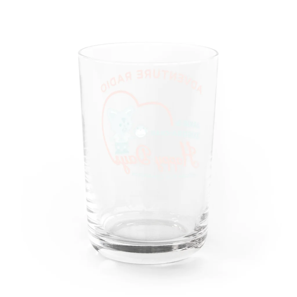 ジェイキーとずぼらちゃんのお店のじぇきずぼハート Water Glass :back