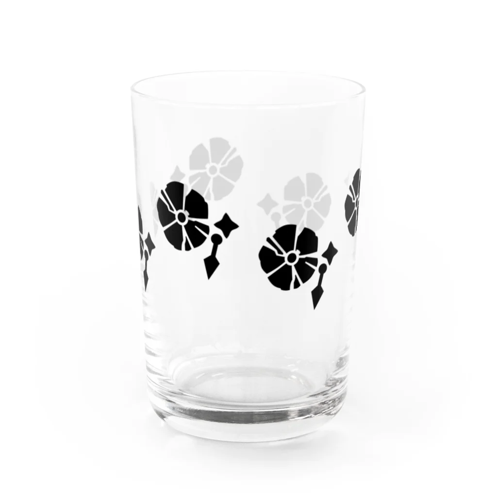 朝ノ姉妹ぷろじぇくとの忍ばないグラス Water Glass :back