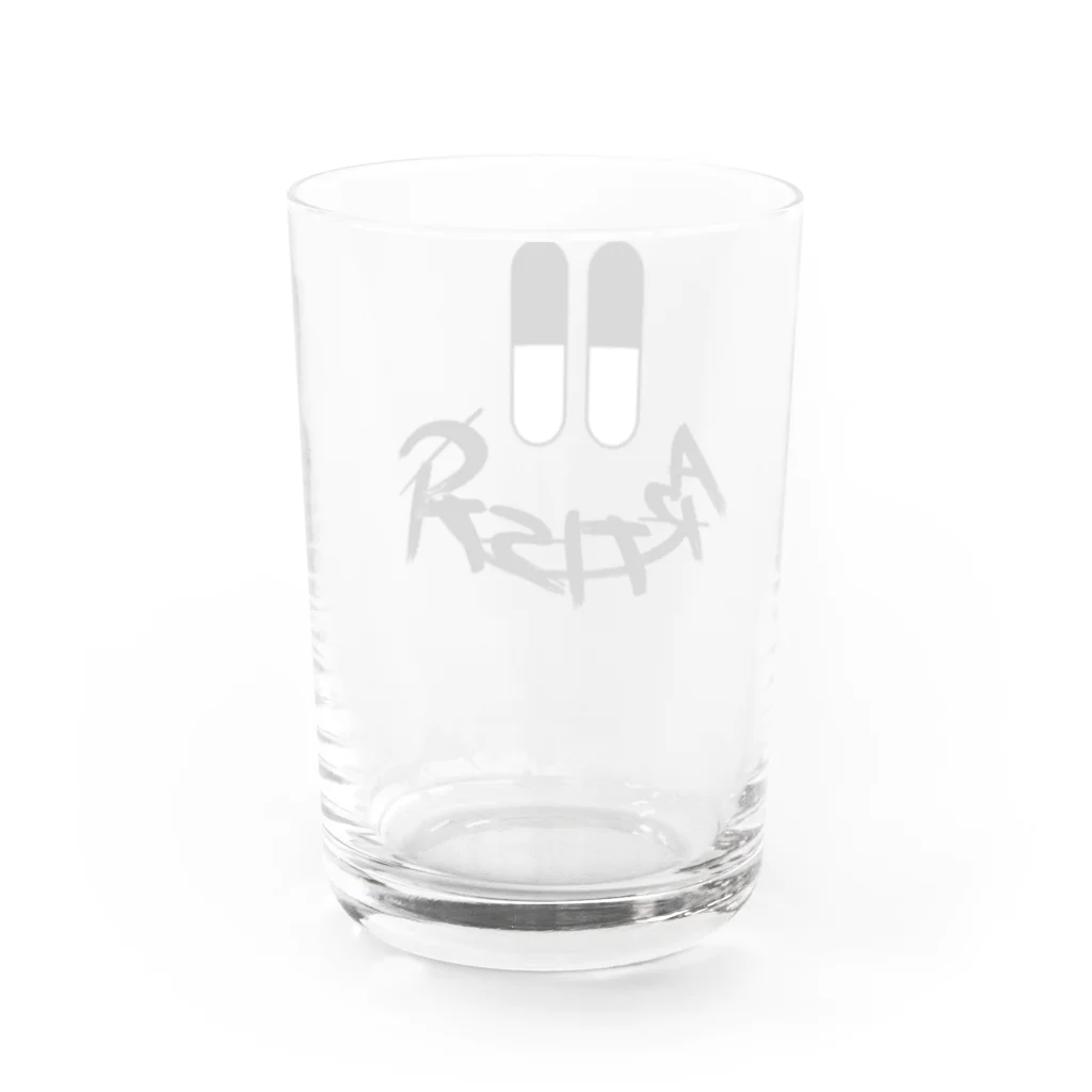 ARTISTICのsmile　ARTISTIC ロゴ Water Glass :back