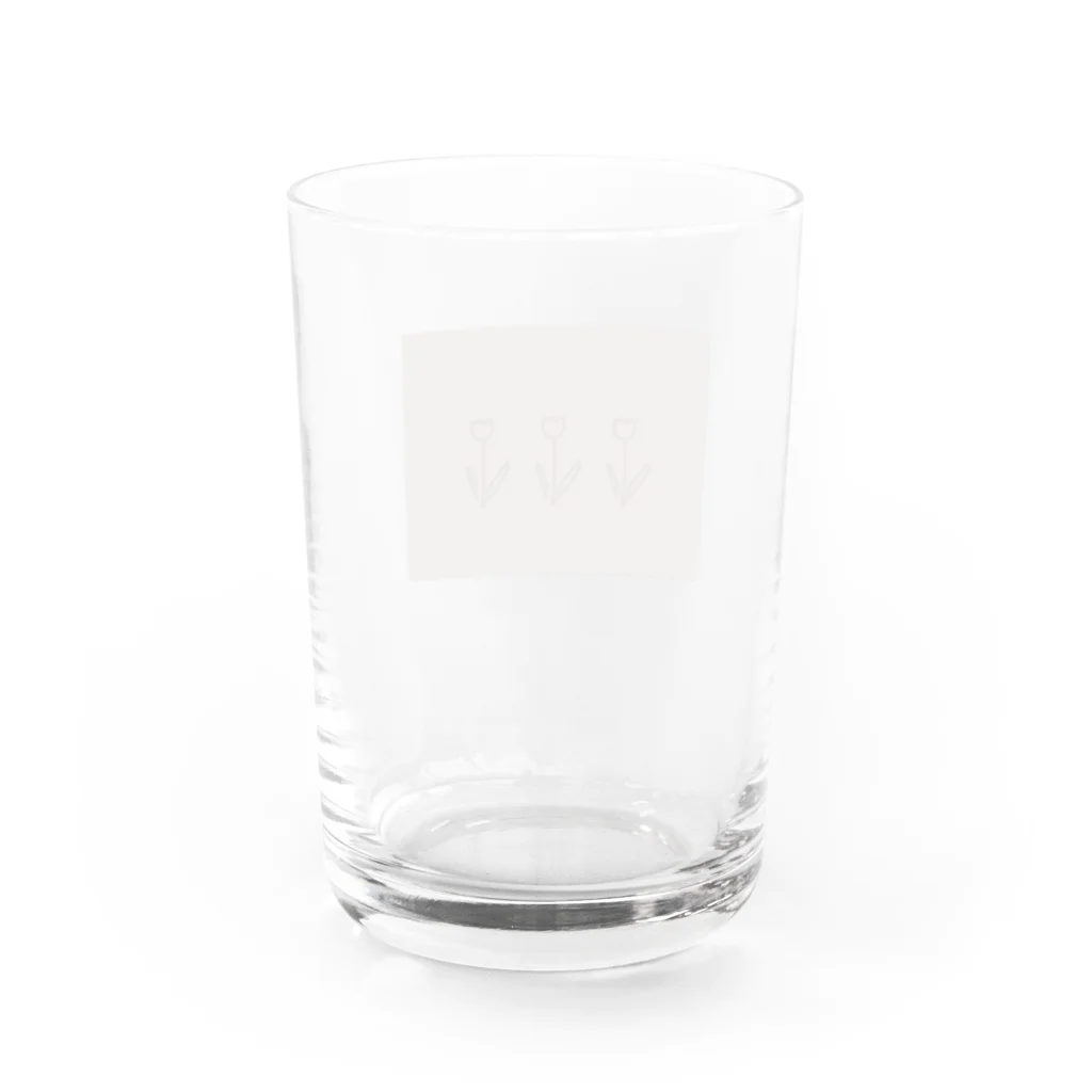 rilybiiのくすみコーラル*** Water Glass :back