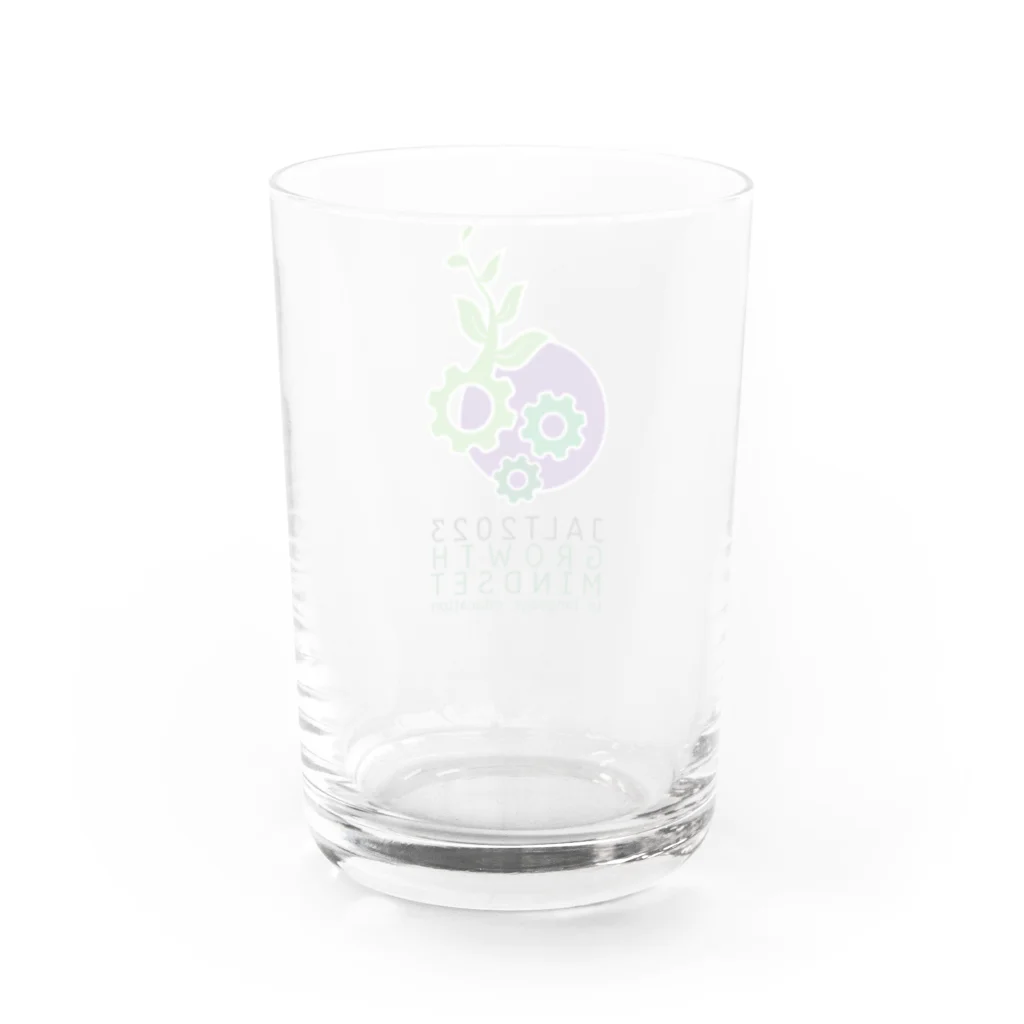 JALT ShopのJALT2023 Conference Water Glass :back