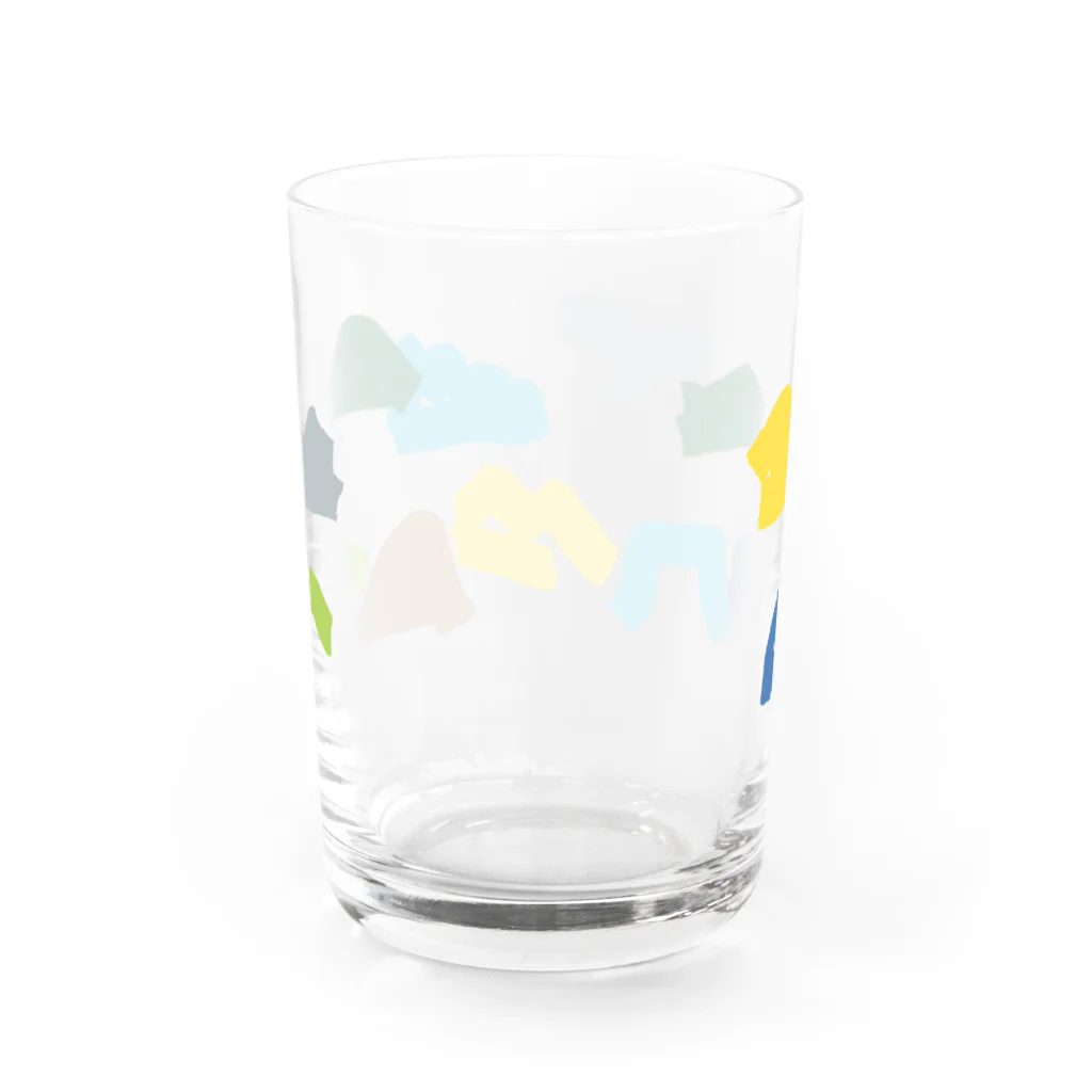 六甲ミーツ･アート芸術散歩2023　beyondのカラフル／山ロゴ Water Glass :back