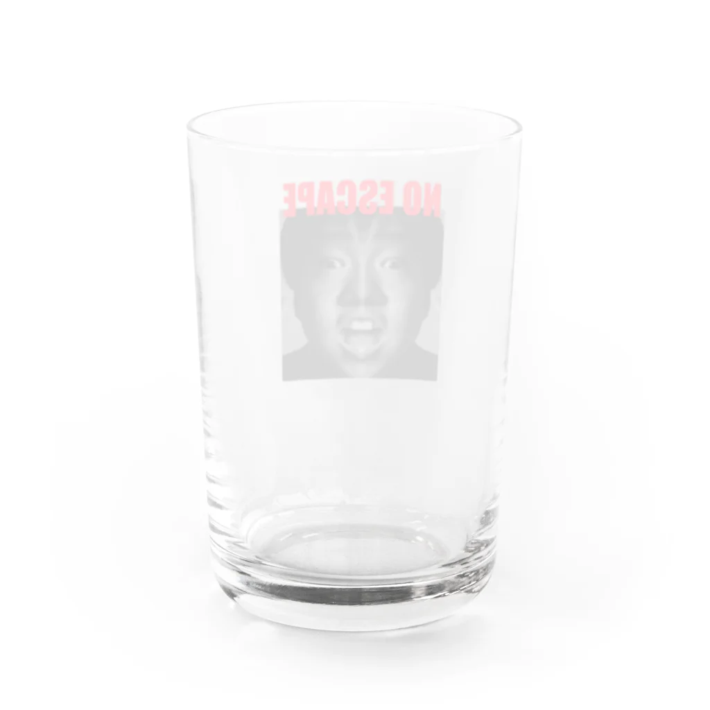 ゴリ（白昼堂々踊レ人類）のNO ESCAPE Water Glass :back