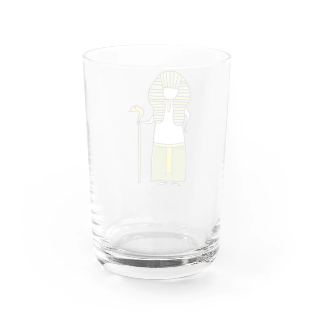 SHUUCREAMS ｜  fashionのファラオくん Water Glass :back