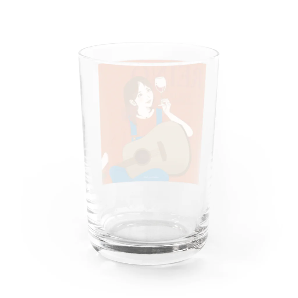 アドラー・パフォーマンス妖怪のレイノルズ　グッズ Water Glass :back