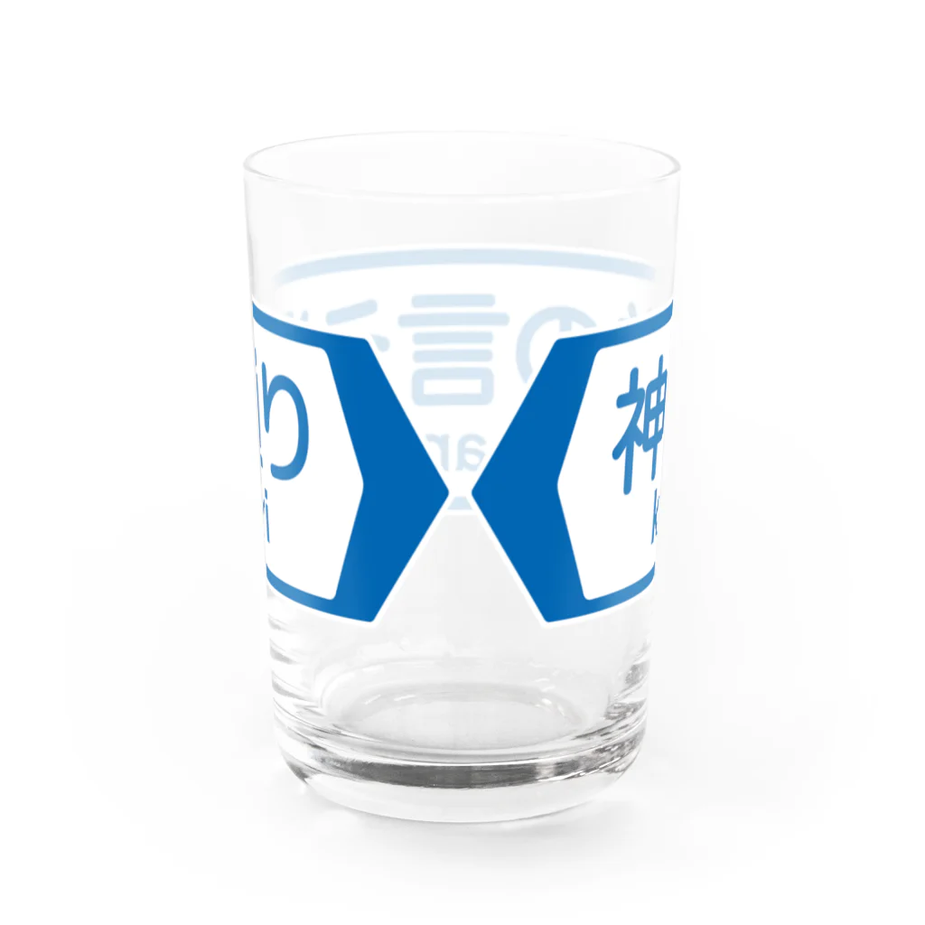 FUNNY JOKESの神様の言う通り-kamisamanoiu-tori- Water Glass :back