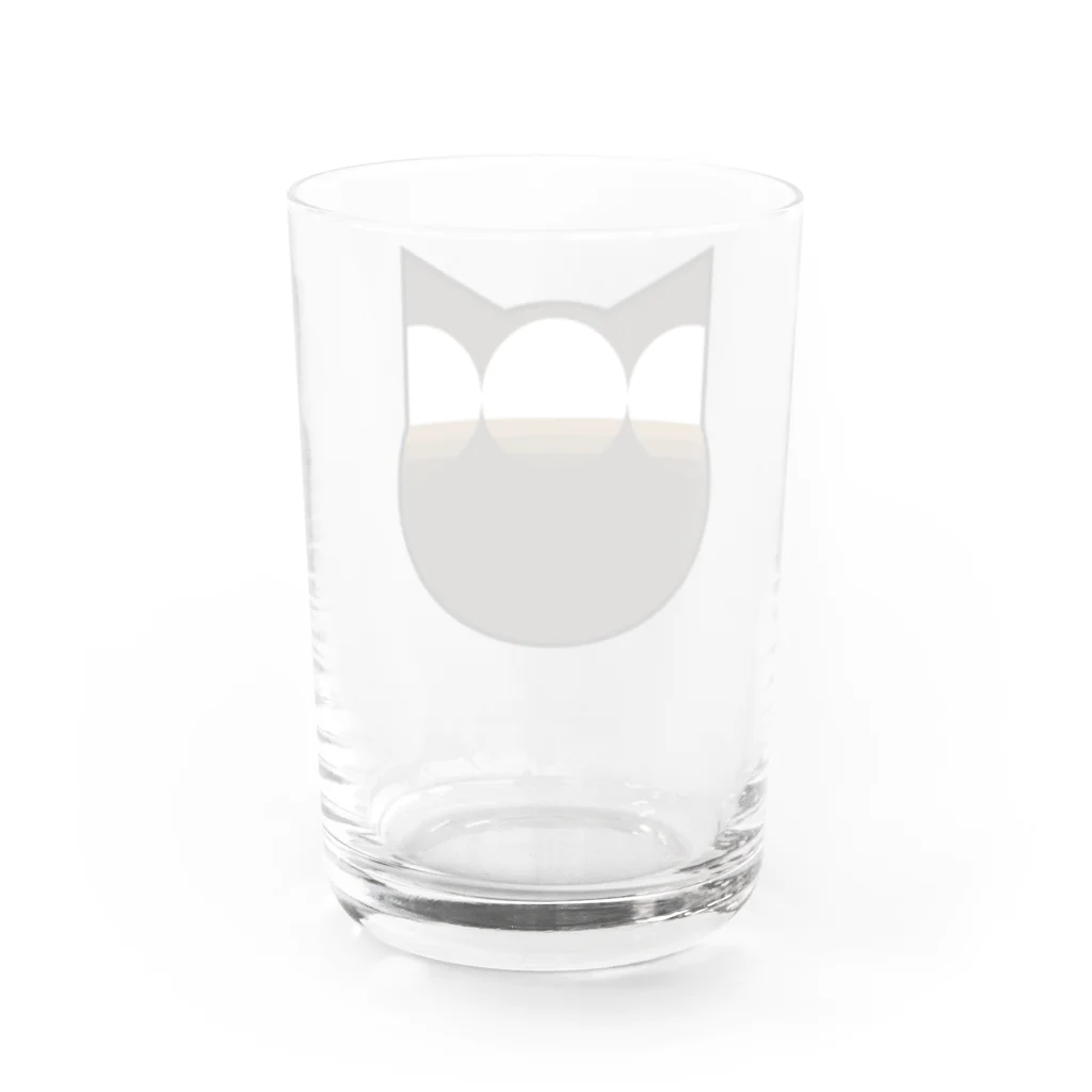 ベンジャミン8のコーヒーフロート Water Glass :back