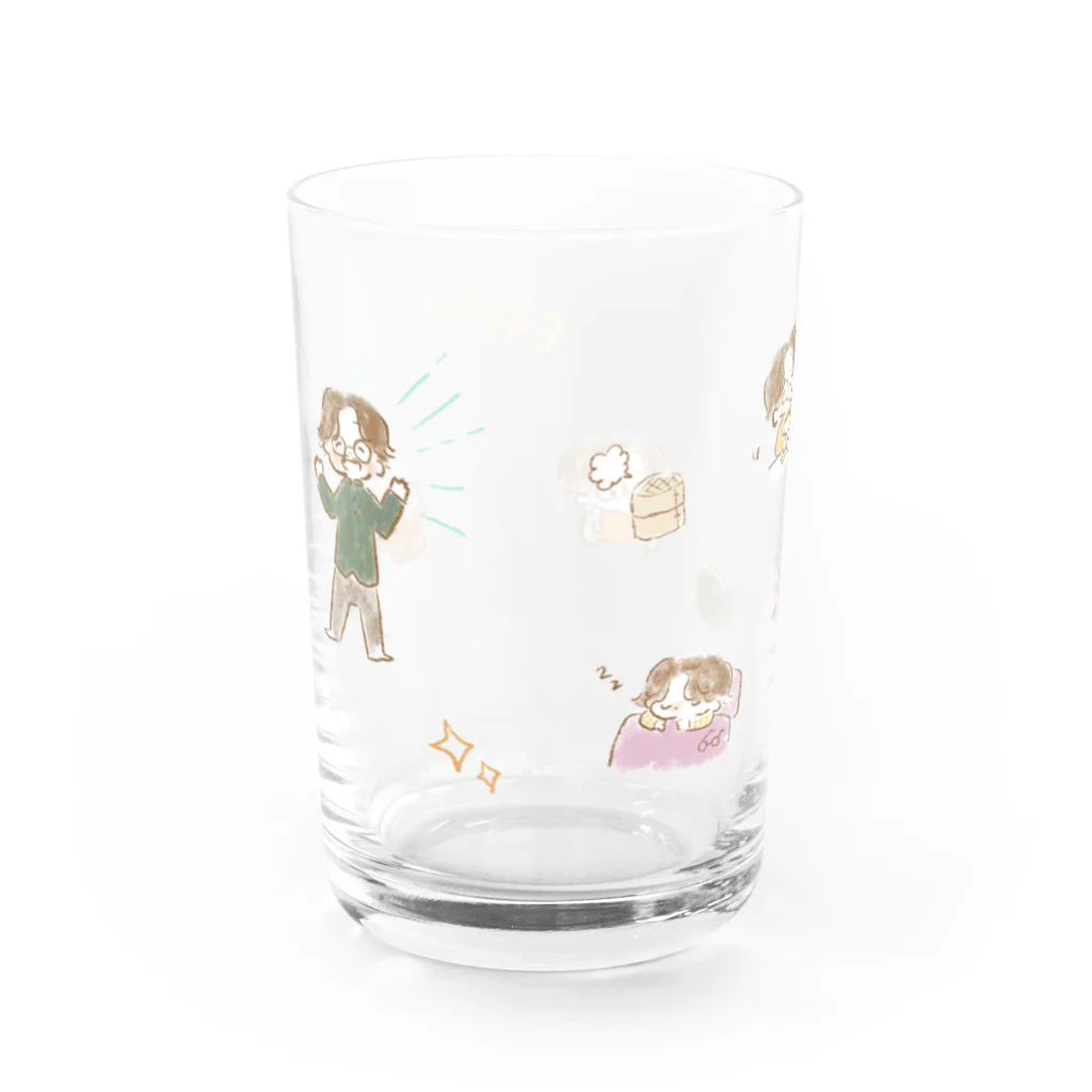 えごし家のえごしのグラス Water Glass :back