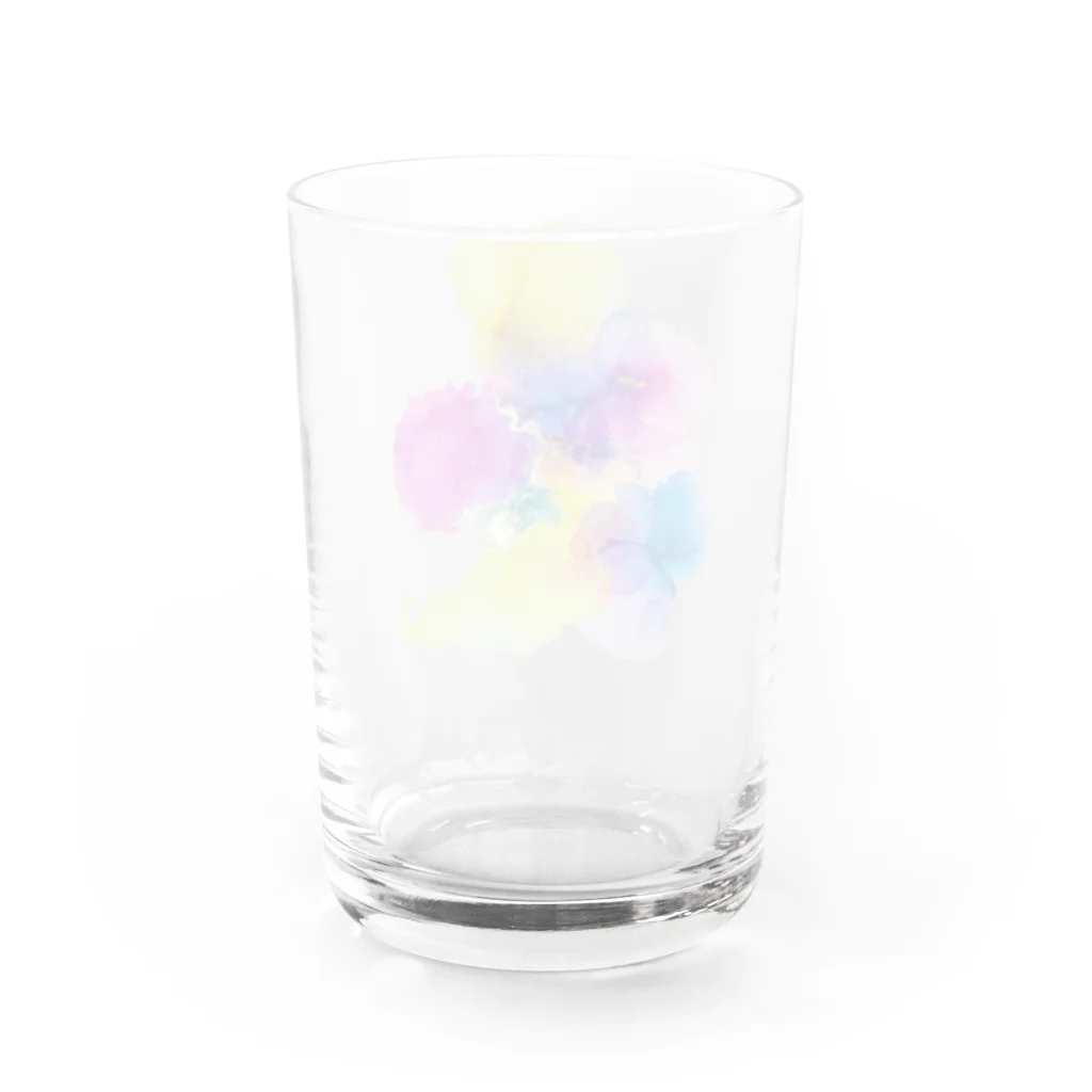 みゆ左衛門のcolorful Water Glass :back