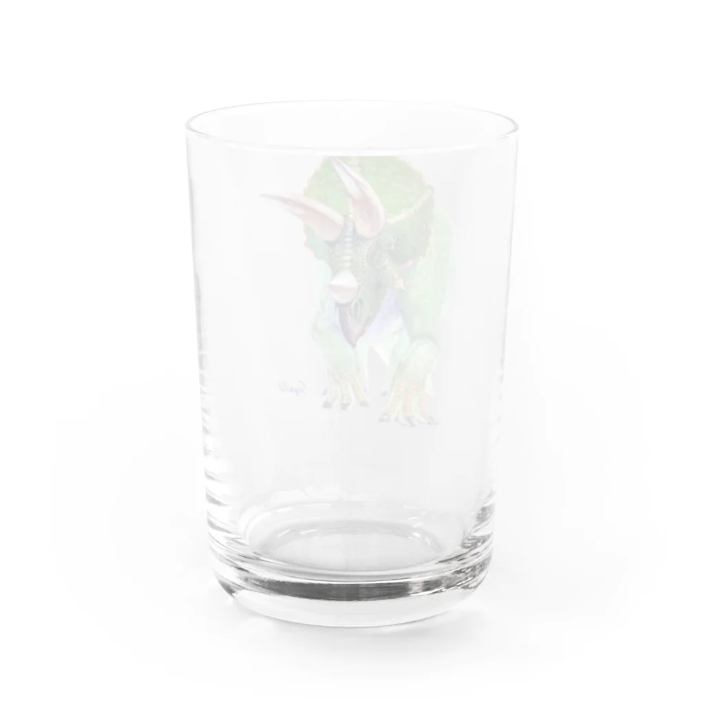 segasworksのTriceratops Water Glass :back