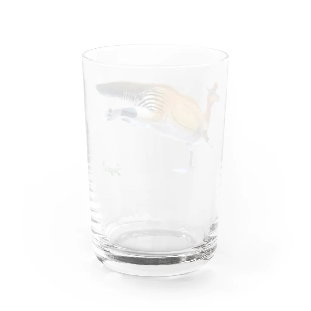 segasworksのLambeosaurus Water Glass :back