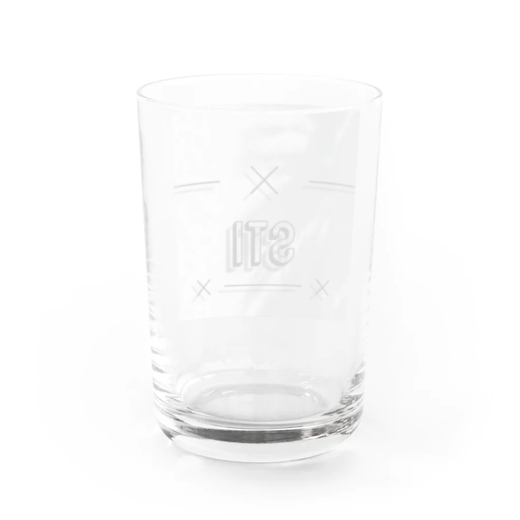 STIショップ店ようこその自分が決めたチームなだAEXPゲームチームだ Water Glass :back