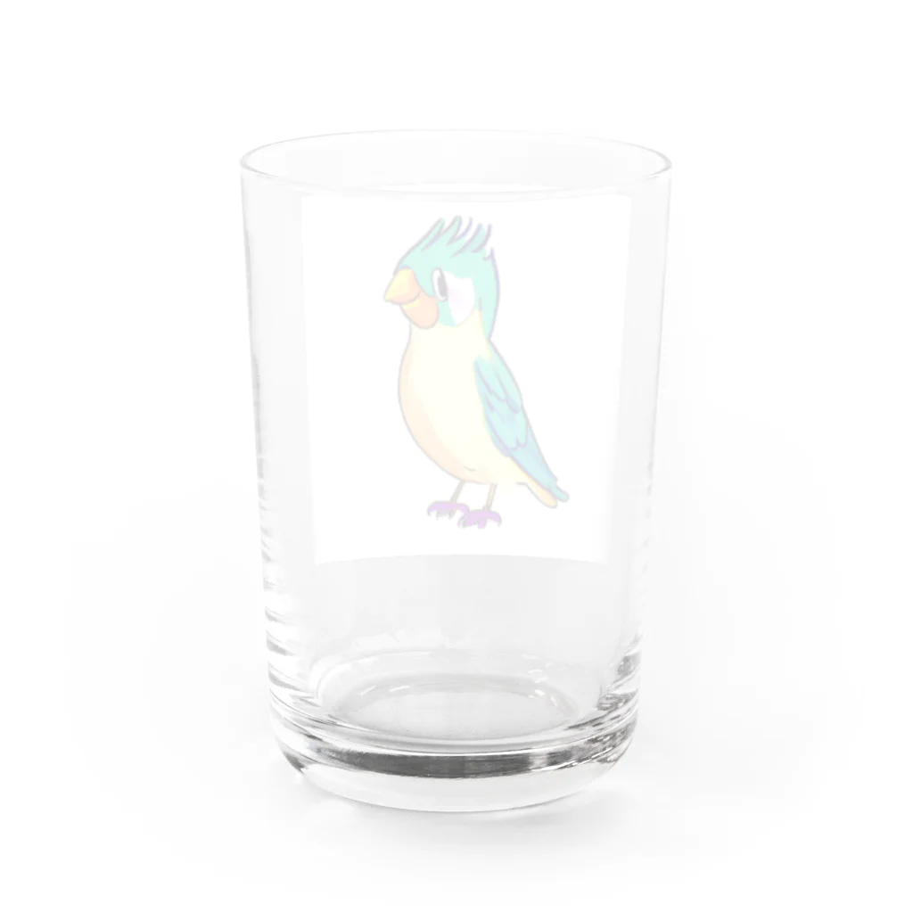 Kuronicoのbird Water Glass :back