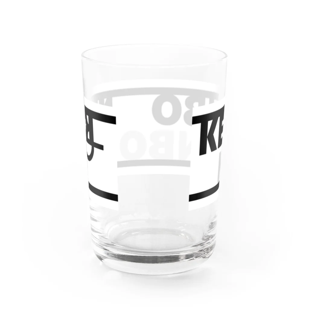 KENBO_OFFICIALのKENBOマークシリーズ第一弾（KENBO_OFFICAL） Water Glass :back