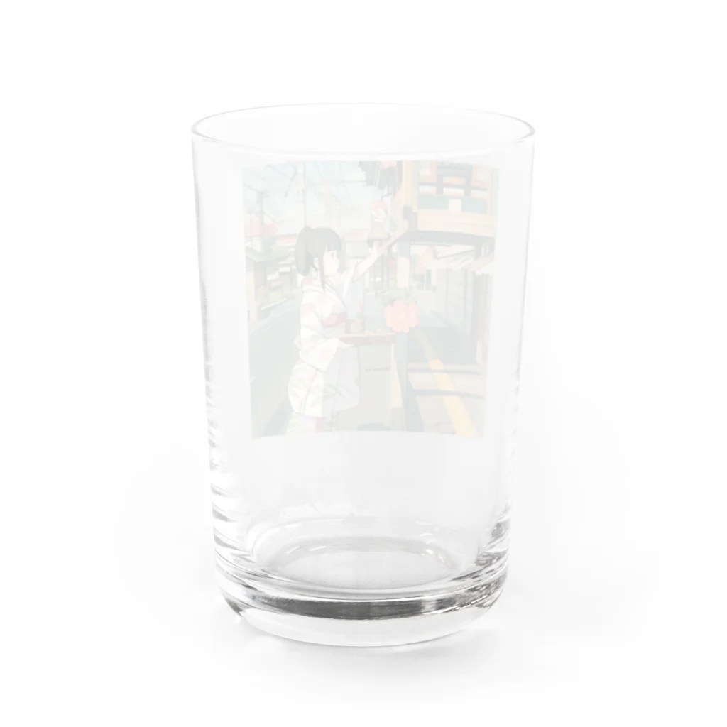 PAPAMONのいち神 Water Glass :back