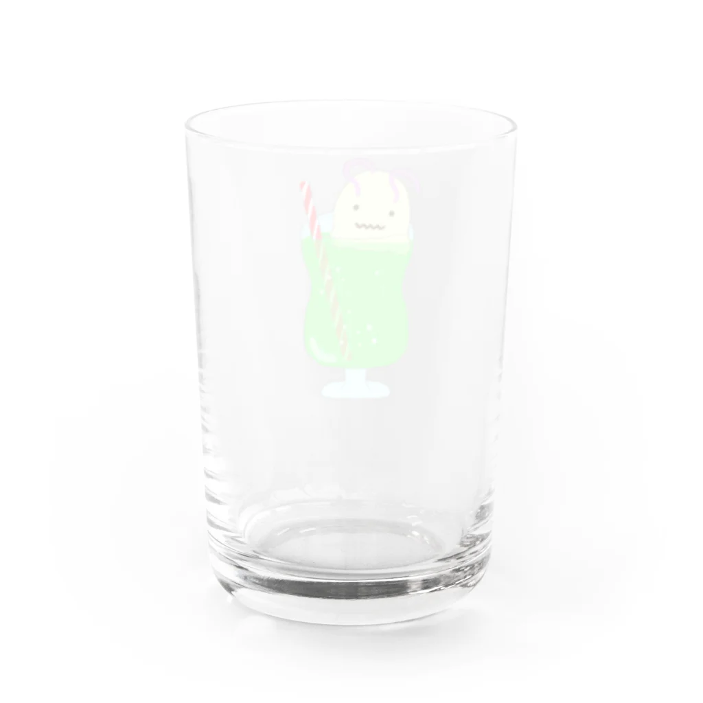 nagoyanのナンデナンデクリームソーダ Water Glass :back