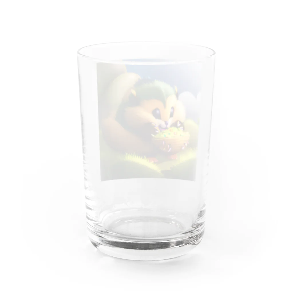 ふぁんたじあのモリモリくん Water Glass :back