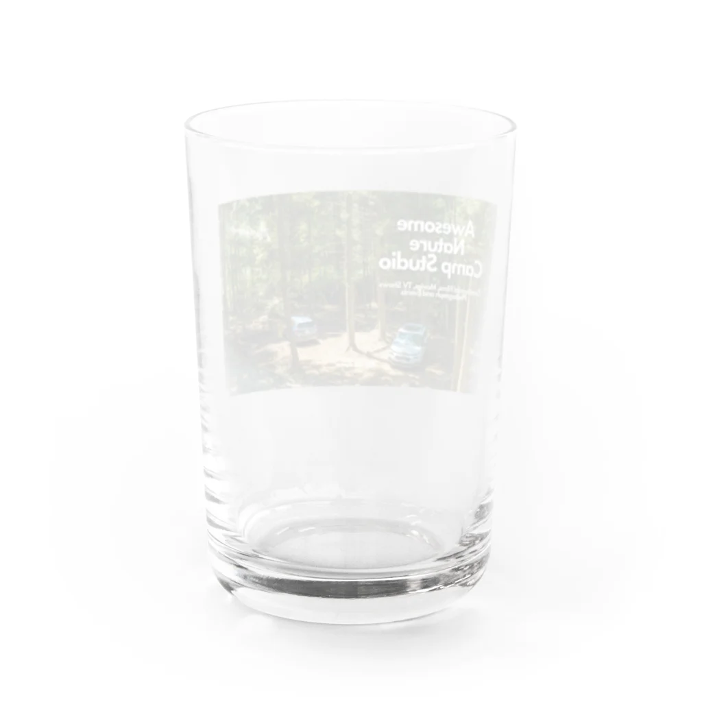 オーサムキャンプ&グランピングのキャンプスタジオ　フォレストサイト Water Glass :back