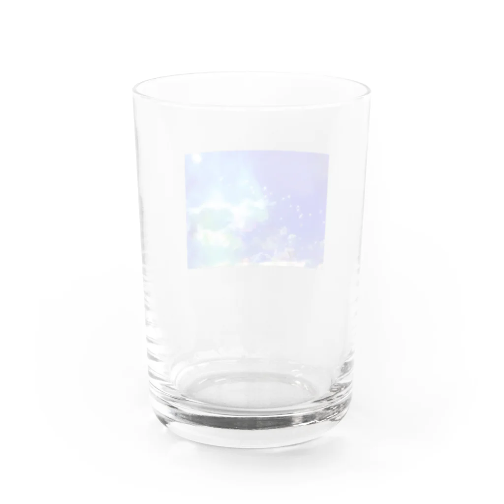 Dream shopping［夢の買い物］のBluebird Water Glass :back