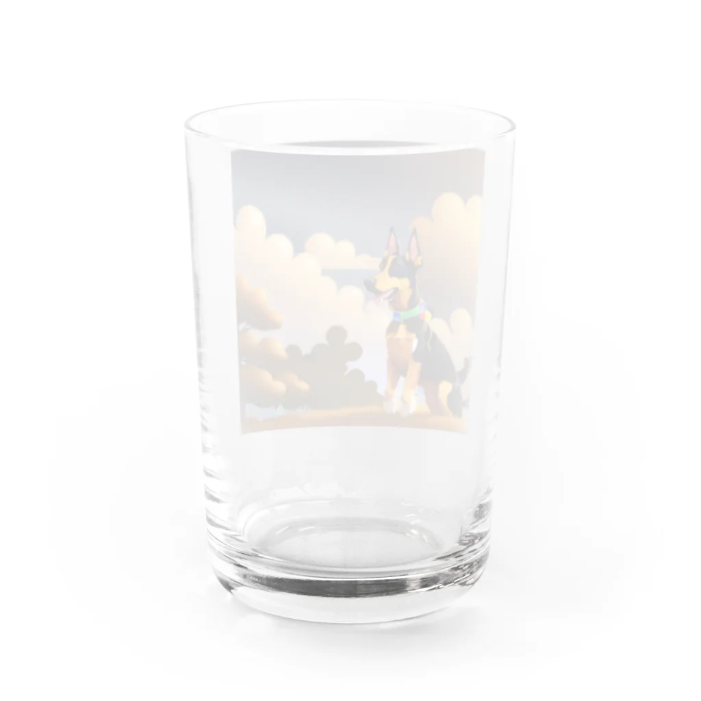 ふぁんたじあのどーべるまん Water Glass :back