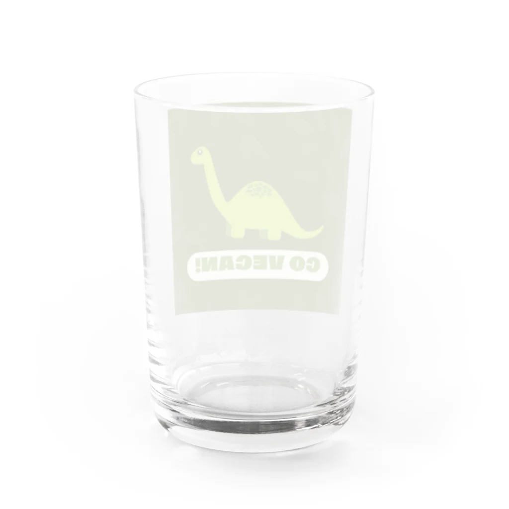 HappyIzuの幸恐竜 Water Glass :back