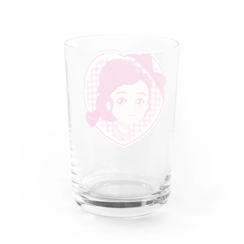 Charmy/デザイナー・イラストレーターのマゼンタちゃん Water Glass :back