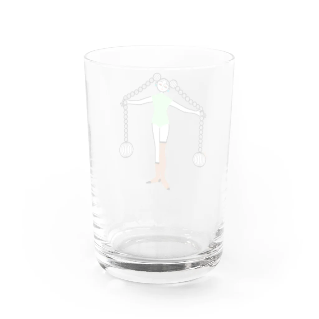 sawaharaのてんびん座ガール Water Glass :back