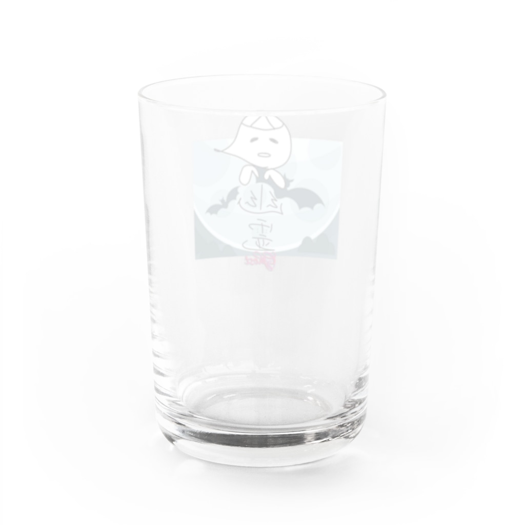 ERIZENのハロウィーンの幽霊 by Hidemi Woods Water Glass :back