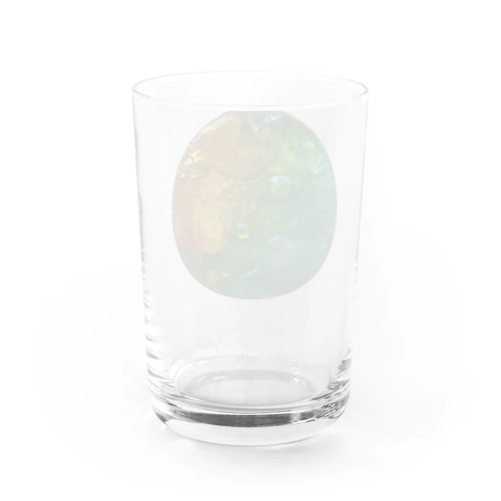 祝祭🧊テクスチャーアートのいて座 Water Glass :back