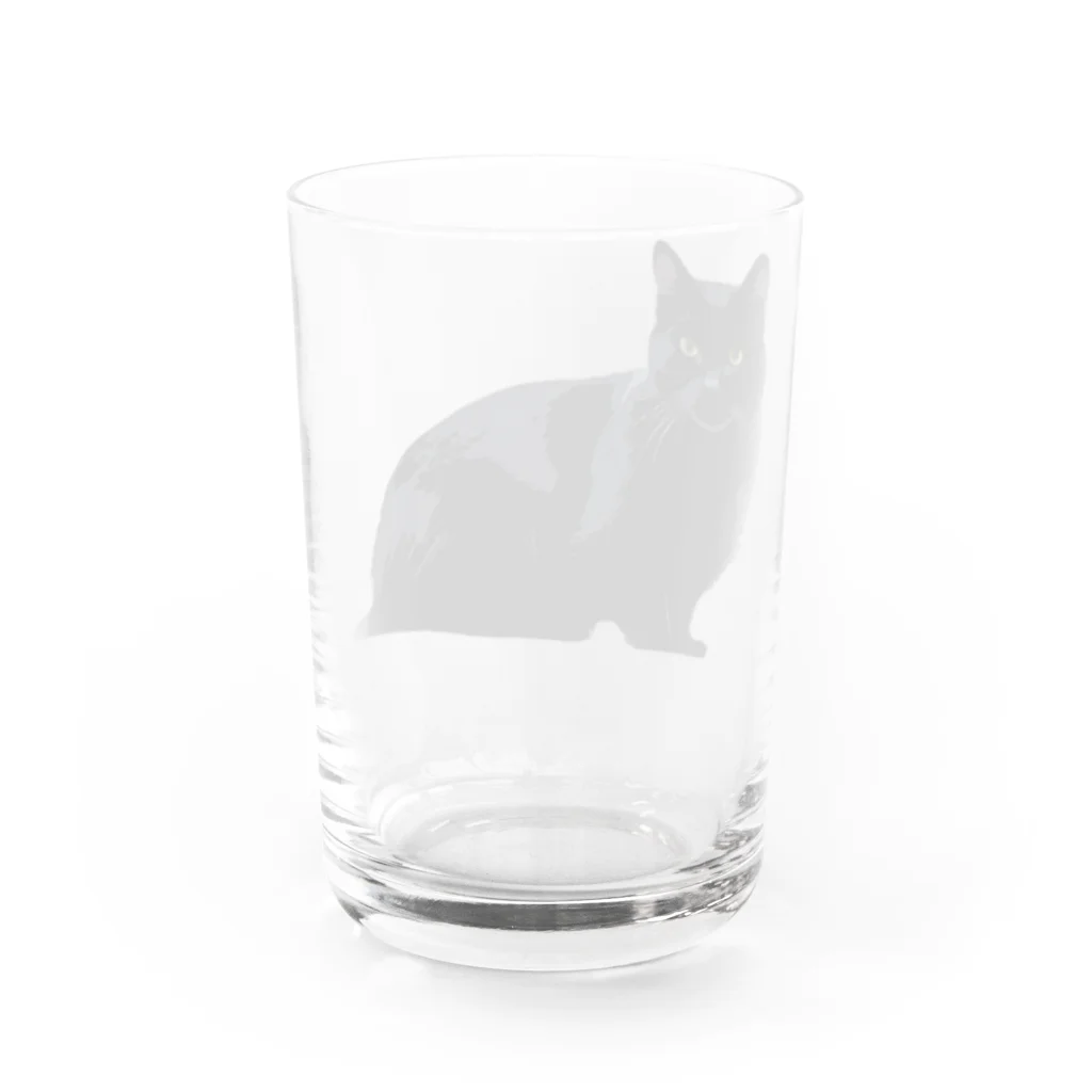レイチェルの黒猫 グラス反対面