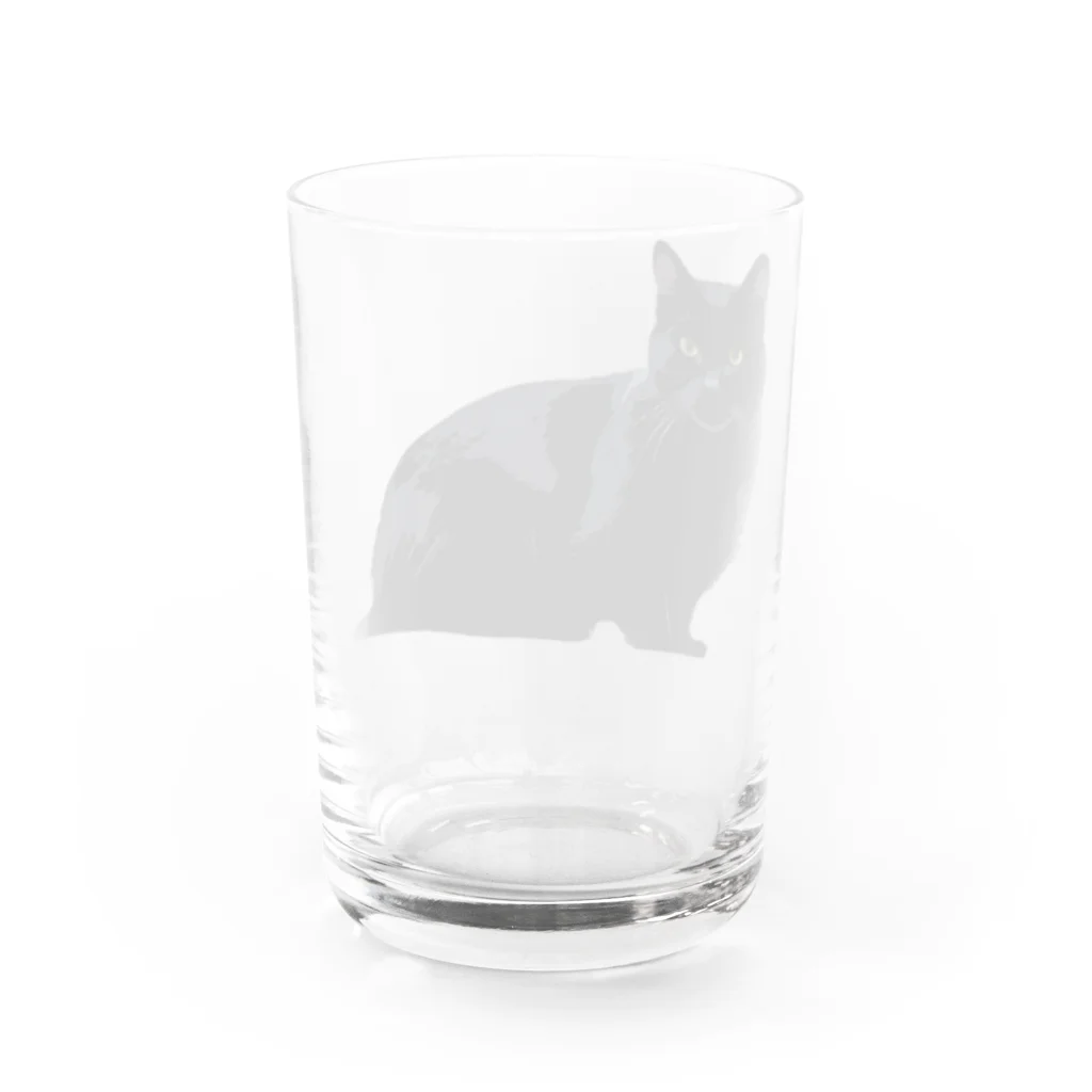 レイチェルの黒猫 Water Glass :back