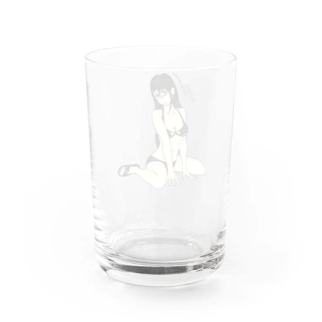 🐑💩 WhiteYeti↝のMITUMERU Girl 水着コレクション NO.1 Water Glass :back