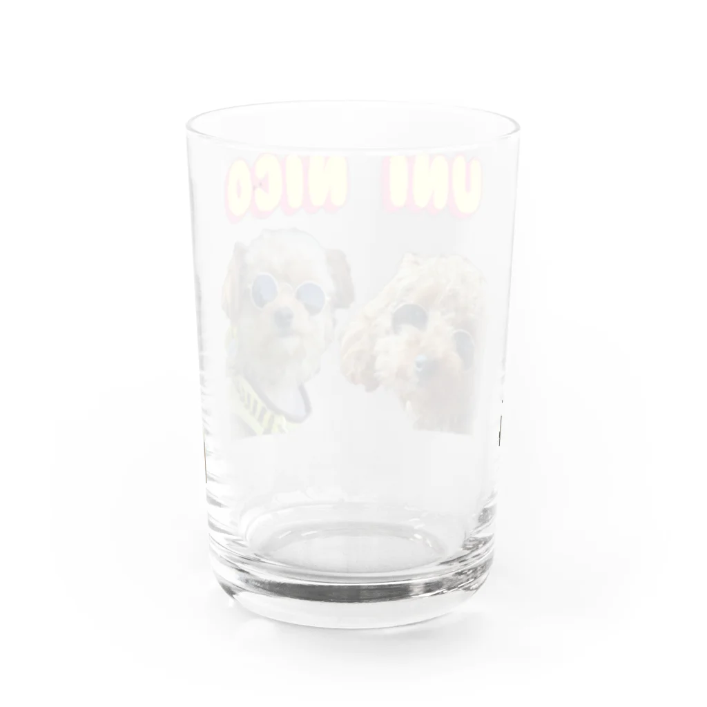 スクエグアウトドアCHストアのuni nico Water Glass :back