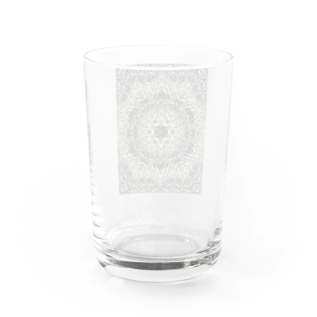 after the rainの曼荼羅　五穀豊穣 Water Glass :back