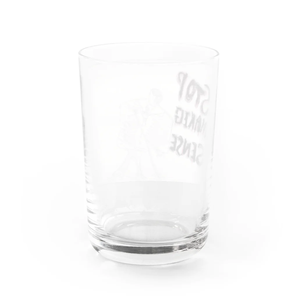 アイオライトレコードのストップ・メイキング・センス Water Glass :back