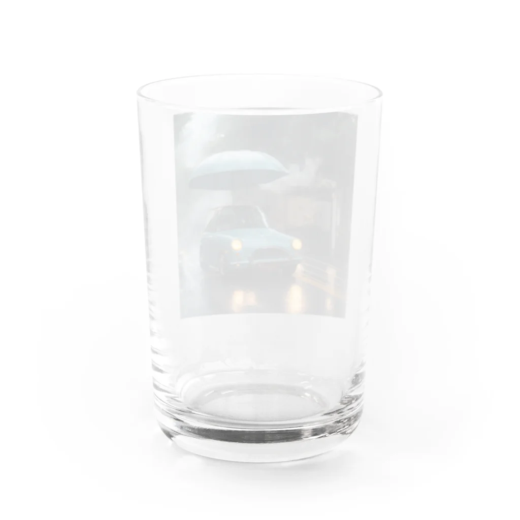 nonbiri-yaの雨車 Water Glass :back